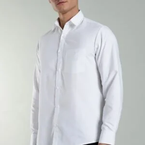 LF 001 || WHITE|| Full Sleeve Shirt