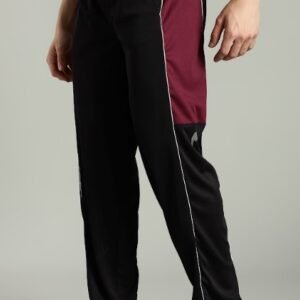 TP 002A||Black Maroon|| Track Pant