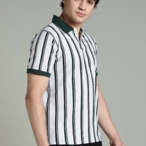 PR3 SS 006||GREEN|| 100% Cotton Polo T-Shirt