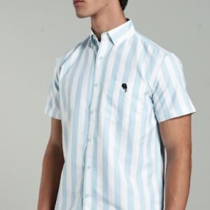 LS 002|| Stripes|| Half Sleeve Shirt