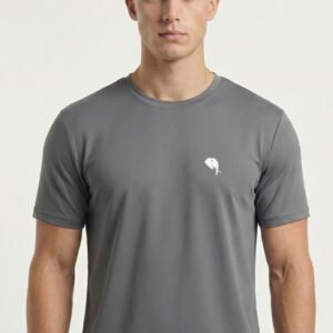 RHSO2A||DARK GREY|| Round Neck Half Sleeve