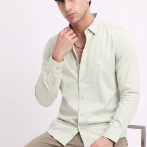 LS005 ||SOLID CARMEL|| Full Sleeve Shirts || 100% Cotton
